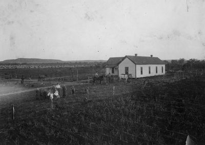 Bowles family homestead near Potosi, Texas