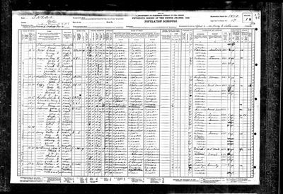 Page sh. 1B of 1930 United States Federal Census — Salado, Bell Co., TX, ED 14-7, sh. 1B (Ancestry record 65751299) · **S221**, 2 April 1930
