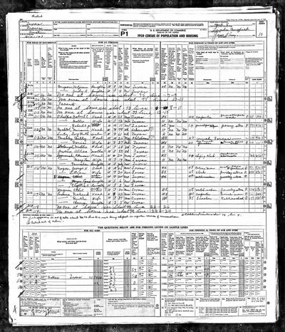 1950 United States Federal Census — Austin, Travis Co., TX, ED 256-143, sh. 10 (Ancestry record 195231986) · **S231** — page sh. 10