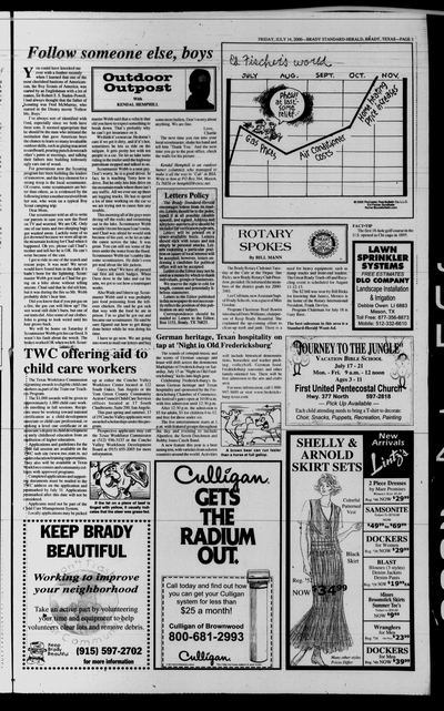 Brady Standard-Herald and Heart O' Texas News (Brady, Tex.) — page 3