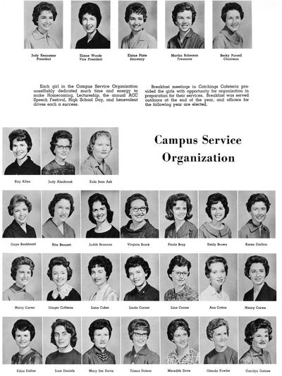 Page 166 of Prickly Pear, Yearbook of Abilene Christian College, 1962