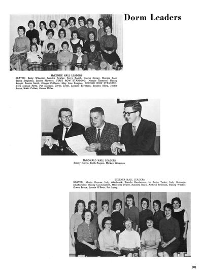 Page 303 of Prickly Pear, Yearbook of Abilene Christian College, 1962