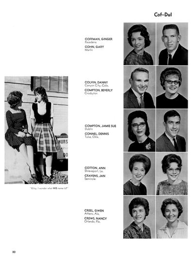 Page 82 of Prickly Pear, Yearbook of Abilene Christian College, 1963