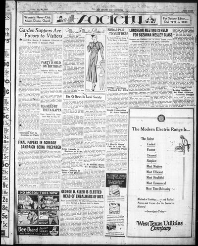 Page 7 of The Abilene Daily Reporter (Abilene, Tex.), 28 July 1933