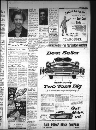 Page 7 of The Baytown Sun (Baytown, Tex.), 17 February 1956