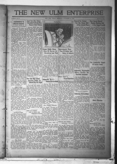 The New Ulm Enterprise (New Ulm, Tex.) — page 1