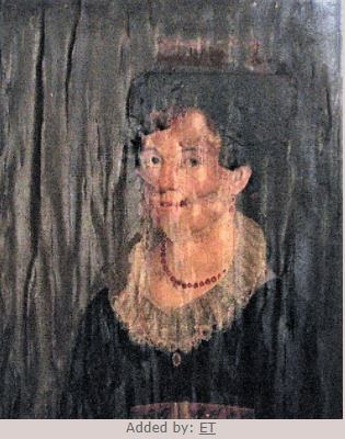 Painted portrait said by the uploader to be Jane Bell Martin
