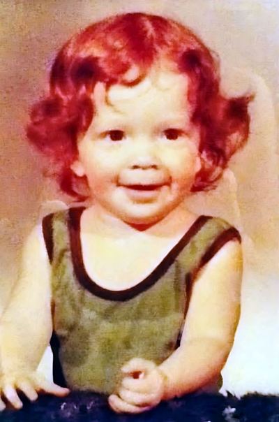 Mark Proeger as a toddler