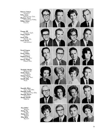 Page 114 of Prickly Pear, Yearbook of Abilene Christian College, 1964