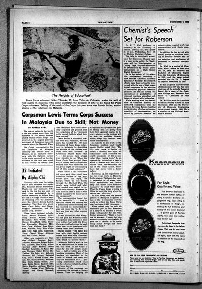 Page 2 of The Optimist (Abilene, Tex.), 8 November 1963